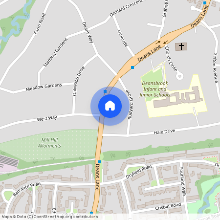 Deans Lane, Edgware, HA8
