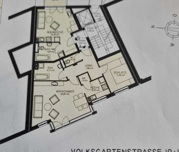 Wunderbare 2-Zimmerwohnung im Zentrum von Linz - Top öffentliche Ve... - Foto 2