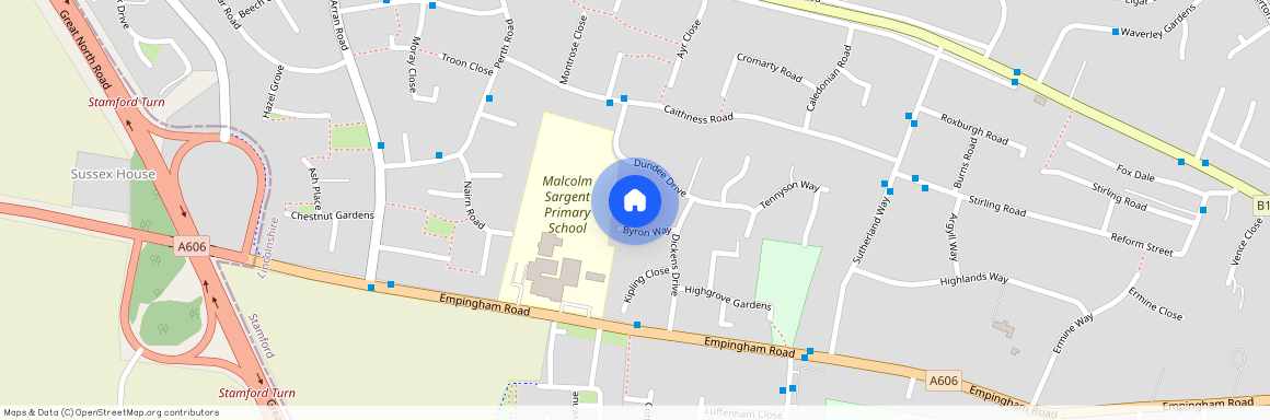 Byron Way, Stamford
