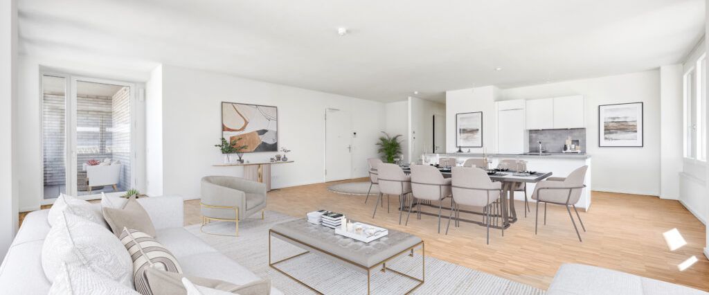 Elegance Meets Space – Großzügiges 3-Zimmer-Apartment mit Balkon und Loggia - Foto 1