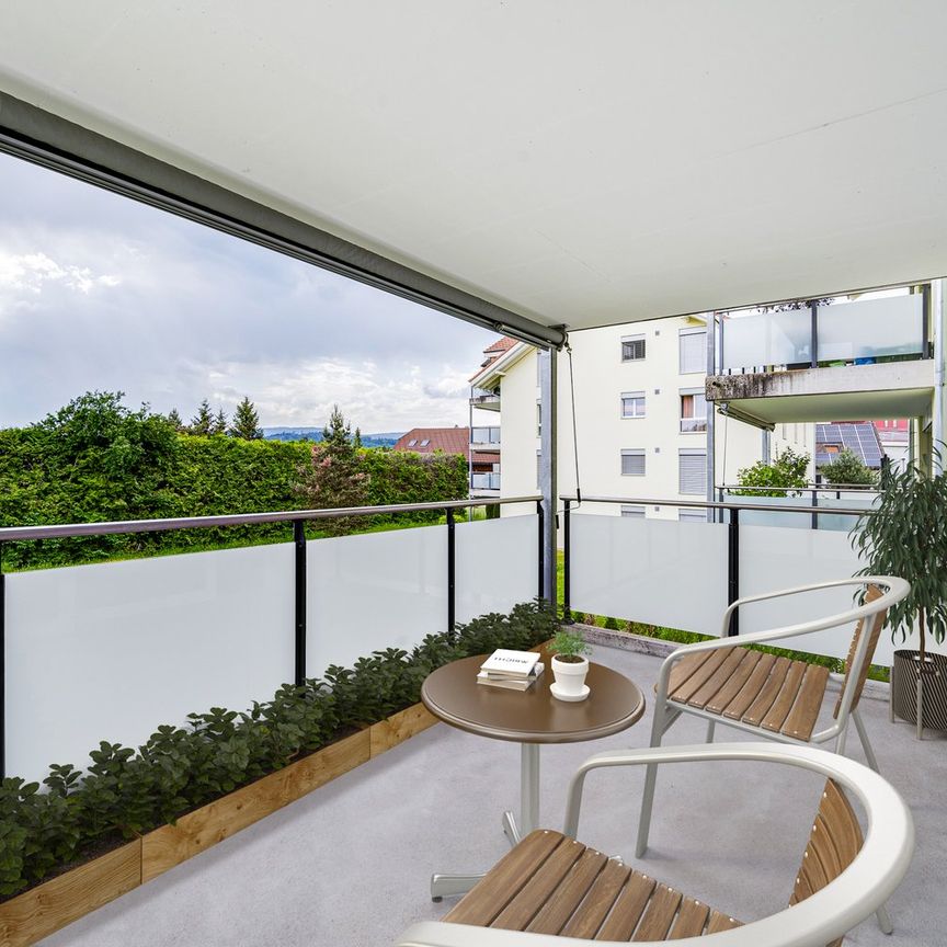 "1. Monatsmiezins ist geschenkt! 3.5-Zimmerwohnung im Herzen von Busswil" - Foto 1