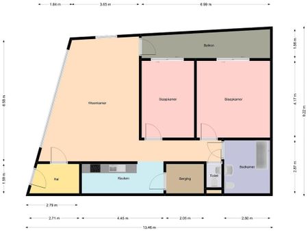 Appartement te huur: Herdenkingsplein 38-B 6211 PZ Maastricht - Foto 2