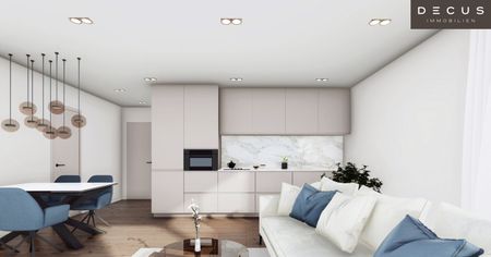 | ZWEI ZIMMER | EINBAUKÜCHE | ERSTBEZUG | OSTEN | BALKON | MARCHFELDKANAL | TIEFGARAGE | GRENZE NIEDERÖSTERREICH - Foto 5