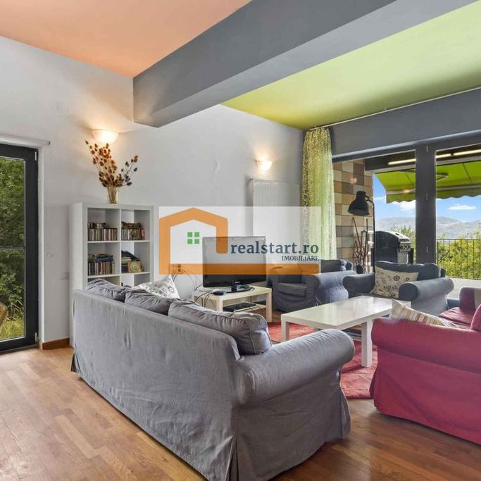Cornu, Vedere la Padure, Vila D+P+M, 6600mp teren, 4 parcare - Fotografie 1