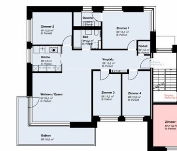 Grosse, moderne Familienwohnung - Foto 3