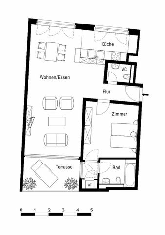 Geschmackvolle Citywohnung in Oerlikon - Foto 5