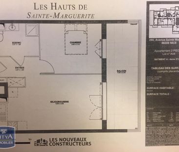 Location Appartement 2 pièces 41m² NICE 06200 - Photo 2