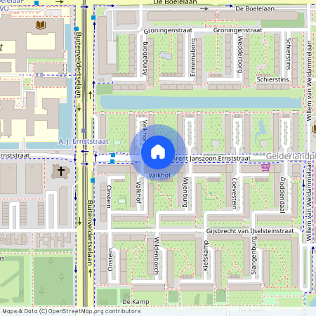 Buitenveldert-West, 1082 LL, Arent Janszoon Ernststraat, Amsterdam