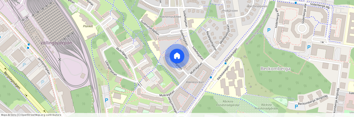 Multrågatan 12, Råcksta