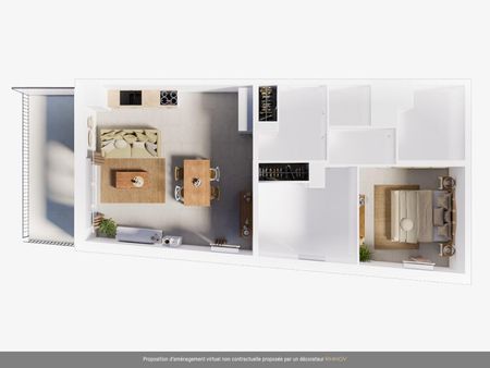 location Appartement T3 DE 65.4m² À MARSEILLE - Photo 5