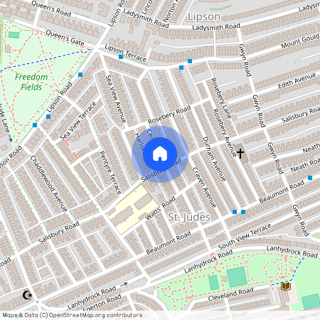 Cecil Avenue (L), Plymouth PL4