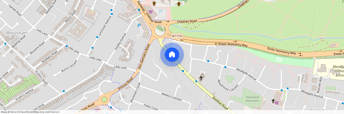 Baddow Road, Chelmsford, CM2