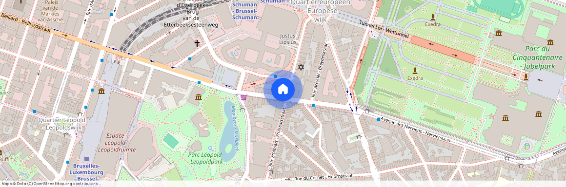 Rue Froissart, 86, 1000, Bruxelles Ville