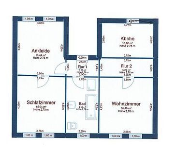 3-Zimmer-Wohnung in ruhiger stadtnaher Lage - Foto 1