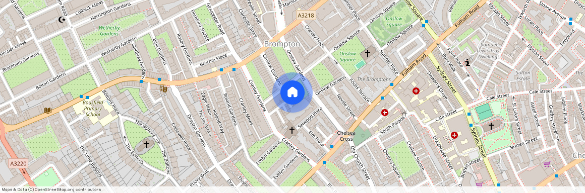 86 Onslow Gardens, London, SW7 3BS, United Kingdom
