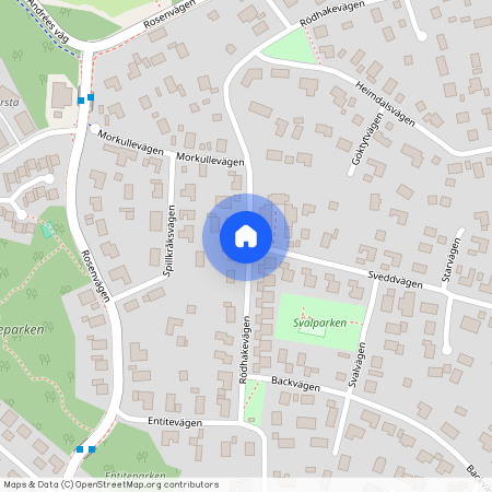 Rödhakevägen, Uppsala