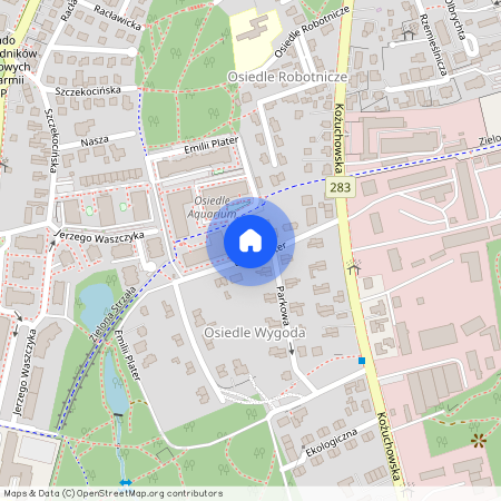 ul. Jędrzychowska, Centrum, Zielona Góra, lubuskie