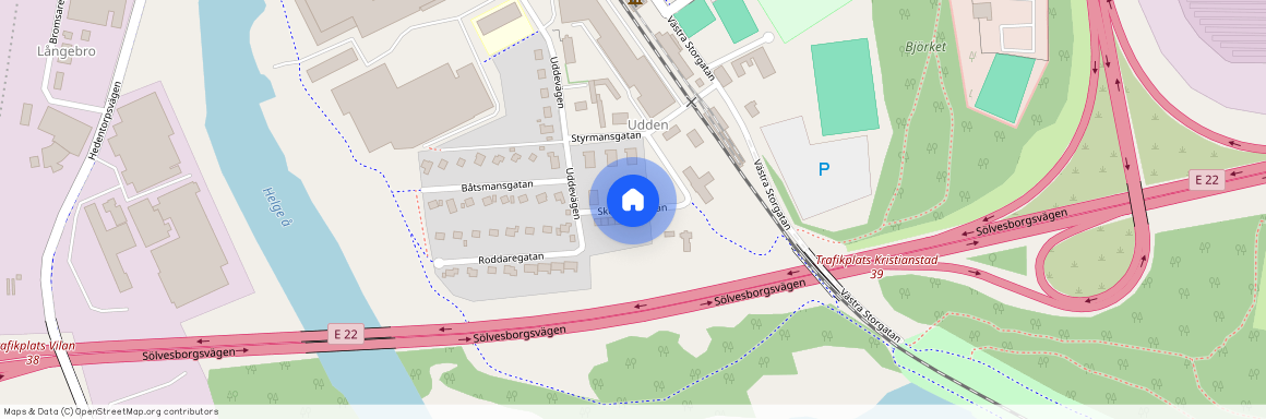 Skepparegatan, Kristianstad