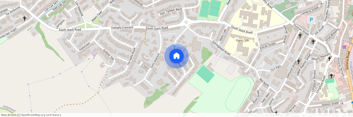 Garreglwyd Park, Holyhead, Ynys Môn