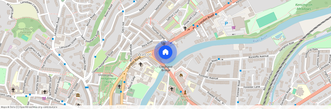 Cleveland Reach, Bath, Somerset, BA1