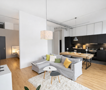 Modernes Wohnen im Tabakquartier – Stilvolle Loftwohnung mit großem... - Photo 2