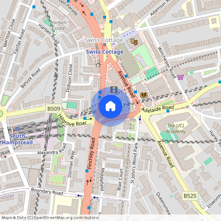 Adelaide Road, Swiss Cottage