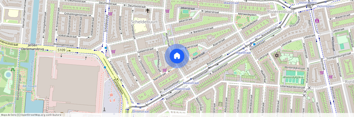 Maasstraat 99-2, Scheldebuurt-Midden, 1078HG, Amsterdam