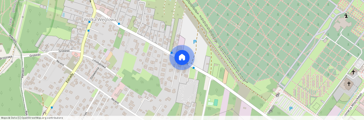 ul. Wólczyńska, Wólka Węglowa, Bielany, Warszawa, mazowieckie