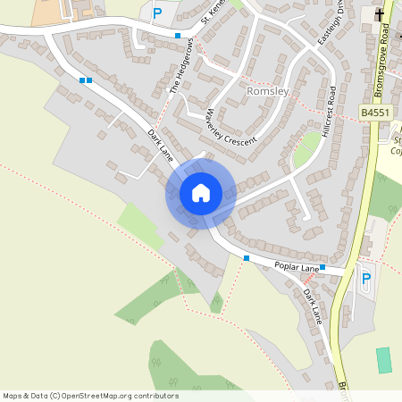 Dark Lane, Romsley, Halesowen