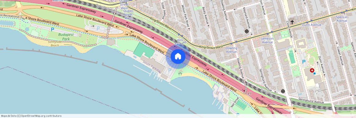 Lake Shore Boulevard West, South Core, Toronto