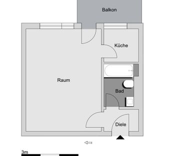 1-Zimmer-Wohnung in Ismaning - Foto 1