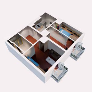 3 Bedroom Apartment - Photo 2
