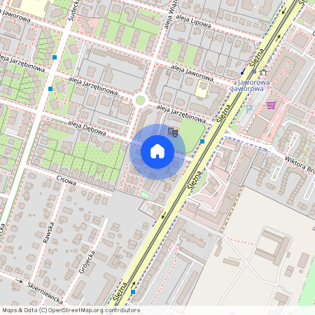 al. Dębowa, Borek, Krzyki, Wrocław, dolnośląskie