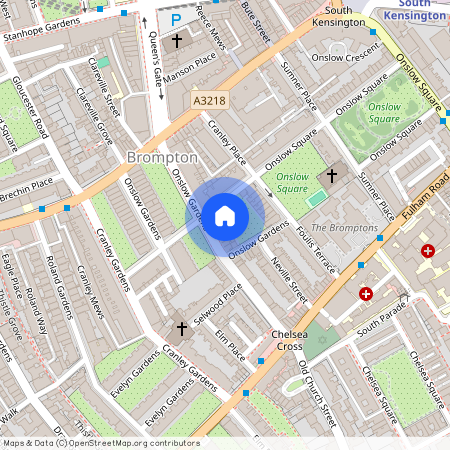 Onslow Gardens, South Kensington, Lon...