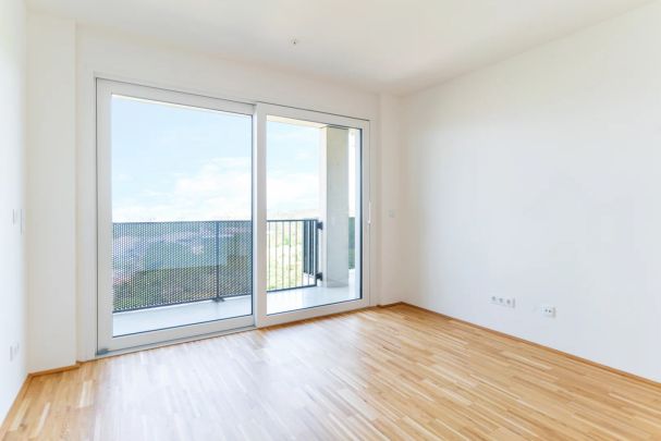 All inclusive & möbliert direkt an U1!!! Serviced Apartment im TABA Tower inklusive Heizung, Strom, Fitnesssraum und Concierge! - Photo 1