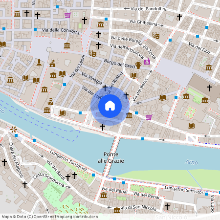 Via dei Vagellai, Centro Storico, Firenze, Firenze, 50122, Toscana