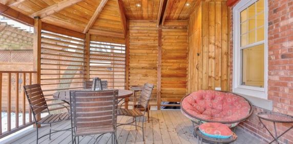 Magnifique 4 1/2 à louer Ahuntsic, cour arrière, Parc de la visitation - Photo 2