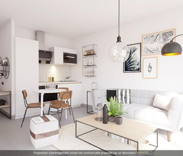 location Appartement T2 DE 40.4m² À VILLEURBANNE - Photo 6