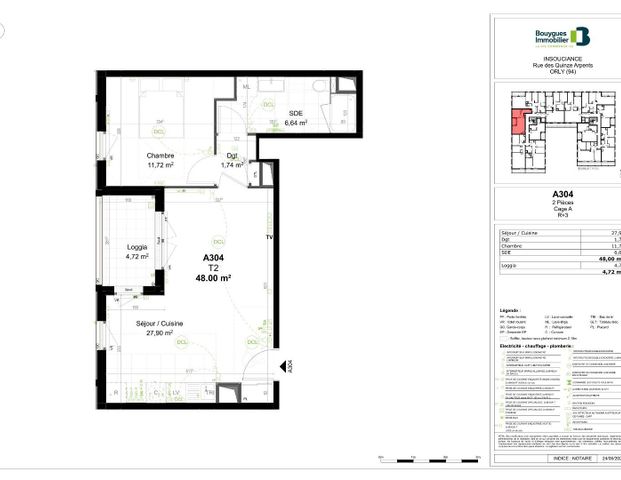 location Appartement T2 DE 48m² À ORLY - Photo 1