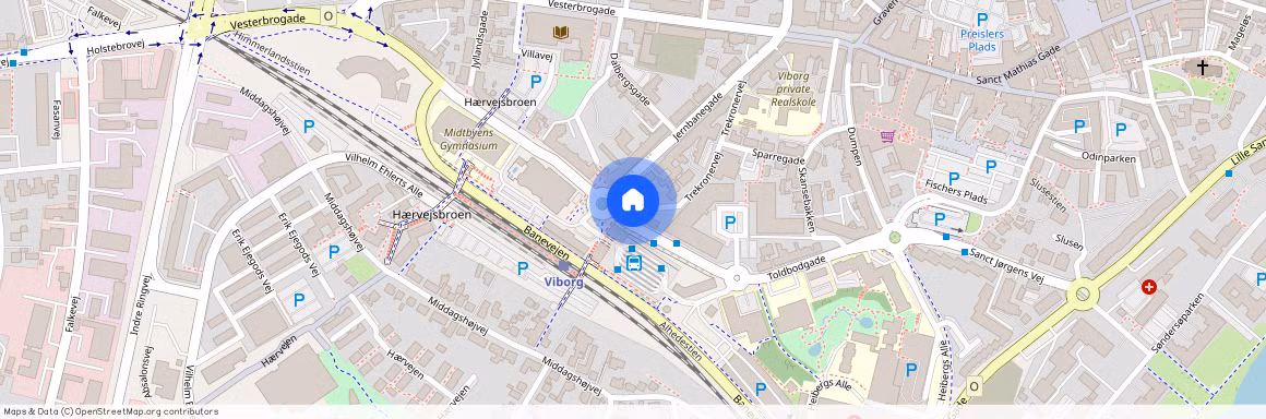 Banegårdspladsen, 10, 1. 1, 8800, Viborg