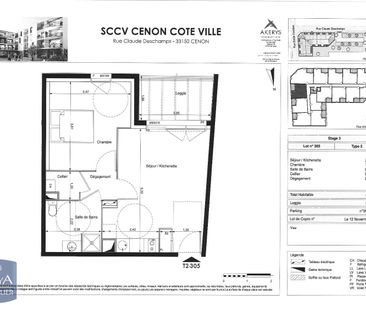 Location Appartement 2 pièces 42m² CENON 33150 - Photo 3