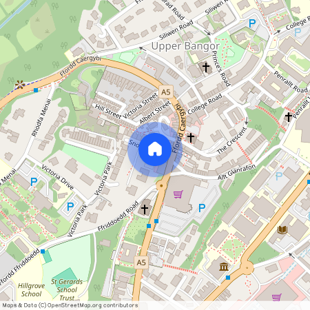 Llys Tudur, Bangor, Gwynedd, LL57