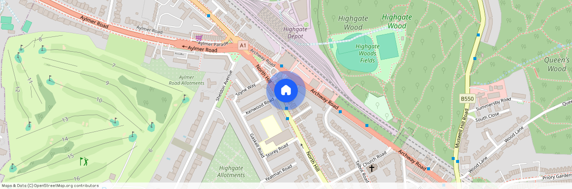 North Hill, N6, London