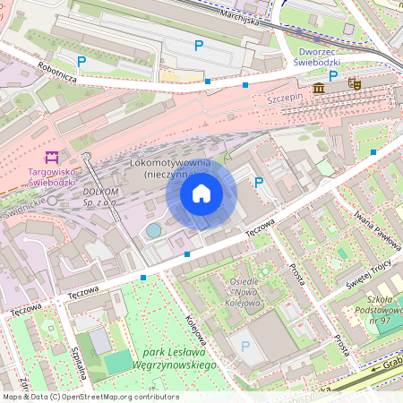 ul. Tęczowa, Przedmieście Świdnickie, Stare Miasto, Wrocław, dolnośląskie