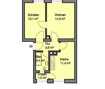 Nordstadt * nähe U-bahn - Photo 2