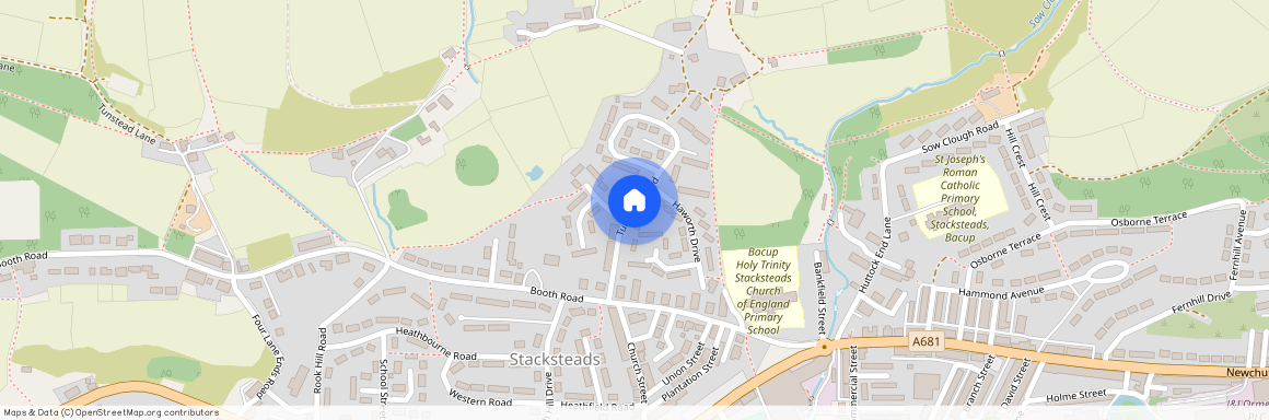 Tunstead Road, Bacup, Lancashire, OL13