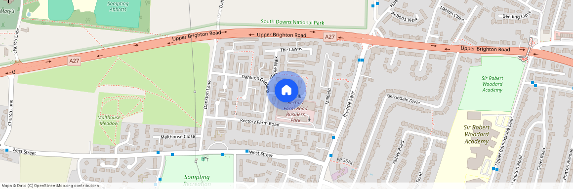 Rectory Walk, Sompting