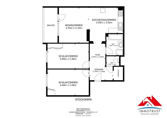Effiziente 2,5-Zimmer-Mietwohnung mit Balkon & Tiefgaragenstellplatz in Toplage Villach-Völkendorf - Foto 1
