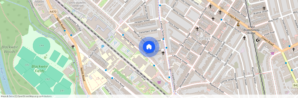 Merthyr Street, Cathays, CF24