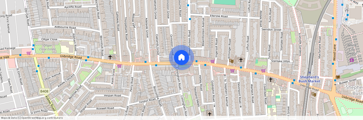 Uxbridge Road, Shepherds Bush, W12, London